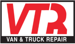 van and truck repair logo